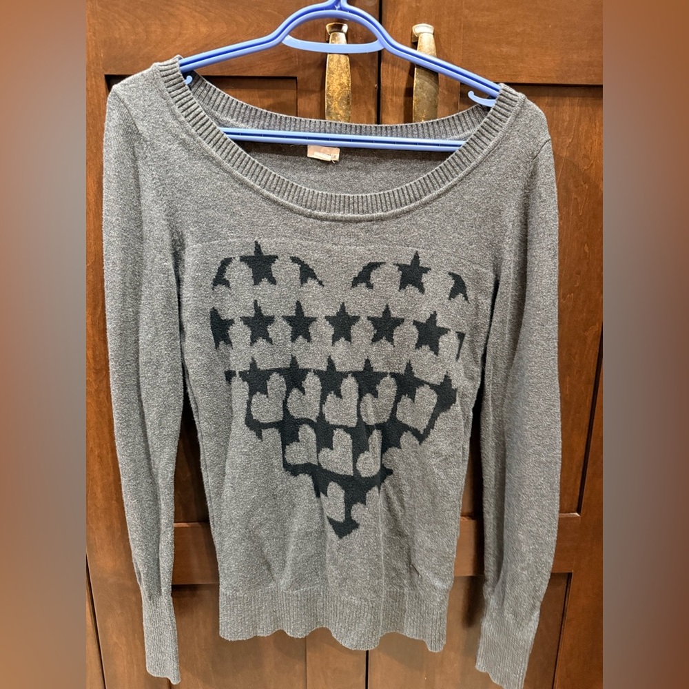Garage Charcoal Knit Sweater
